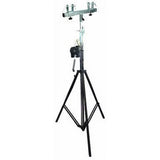 MR DJ ST200 & SBC250 Pro Lighting 10 Foot Crank Light Stand & Square Truss T-Bar Adapter