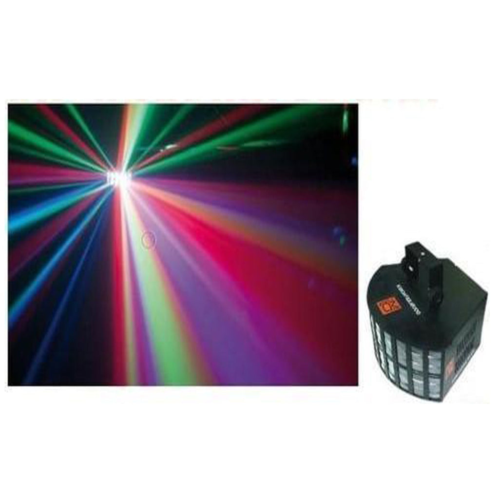 Mr Dj DOUBLESTACKER Multi Colored LED Effect Stage Lighting