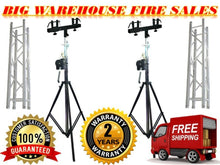 Load image into Gallery viewer, MR DJ Crank-up Portable 12&#39; Lighting Truss Package