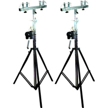 Load image into Gallery viewer, MR DJ Light Duty Crank Stand + Truss T-Bar Adapter Pair