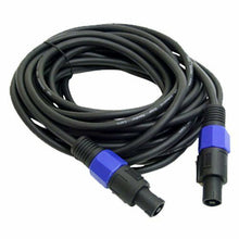 Load image into Gallery viewer, 2 Professional Audio Speaker Cable - 14 gauge (100 ft, Speakon to Speakon)