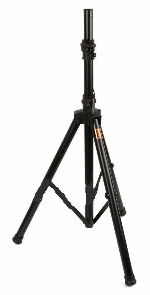 MR DJ SS310B Speaker Stand <br/> Universal Black Heavy Duty Folding Tripod PRO PA DJ Home On Stage Speaker Stand Mount Holder