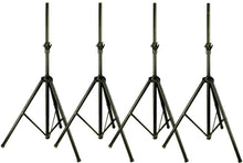 Load image into Gallery viewer, 4 X Universal Heavy Duty Professional DJ PA Speaker Stands Set