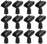 12 MR DJ MC02 Universal Microphone Clip Flex Plastic Copper Threading