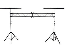 Load image into Gallery viewer, MR DJ LS560 Pro DJ 10FT Lighting Truss Package Tripod Light Stands