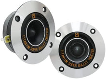 Load image into Gallery viewer, MR DJ HDT800S Pair 4&quot; 400W Chrome High Compression Titanium Bullet Super Tweeter