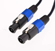 Load image into Gallery viewer, MR DJ CSMSM100 100 Feet PRO PA DJ Speakon Male to Speakon Male Speaker Cable