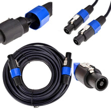 Load image into Gallery viewer, MR DJ CSMSM100 100 Feet PRO PA DJ Speakon Male to Speakon Male Speaker Cable