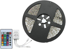 Load image into Gallery viewer, MR DJ LED STRIP RGB Color LED Ribbon Kit with Power Plug Remote