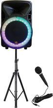 Load image into Gallery viewer, Mr. Dj OMAHA 15&quot; 2500W Powered DJ Karaoke Active Speakers Party PA Stands Mic