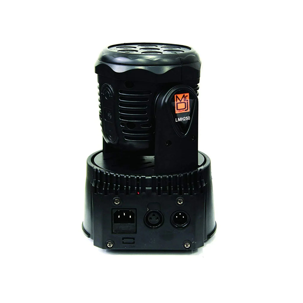 2 MR DJ LMH250 100W RGBW 7-LED Moving Head DJ Light