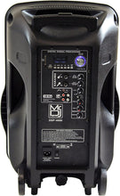 Load image into Gallery viewer, 2 Mr Dj 15&quot; 4000W Bluetooth DSP FM Radio USB Portable PA DJ Speaker