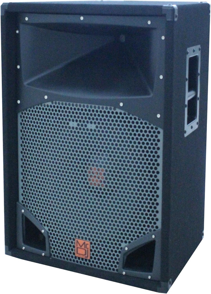 MR DJ COMS15 2-Way PA DJ Speaker 15" 2500 Watts 2" Titanium Driver