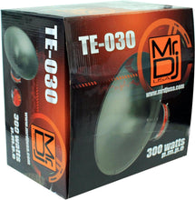 Load image into Gallery viewer, MR DJ TE-030 12&quot; Round 300W PRO Audio PA/DJ Wide Screw-ON Type PIEZO Compression Horn Tweeter