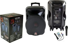 Load image into Gallery viewer, Mr. Dj DSP4000 PA DJ 15&quot; 4000W Bluetooth DSP FM Speaker &amp; Stand