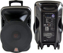Load image into Gallery viewer, MR DJ DSP4000 15&quot; 2 Way Portable Speaker with Bluetooth, FM Radio, USB/SD &amp; DSP Player Technology