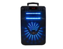 Load image into Gallery viewer, MR DJ ART 12&quot; Portable Rechargeable Bluetooth PA Karaoke Loud Party Speaker with App Control