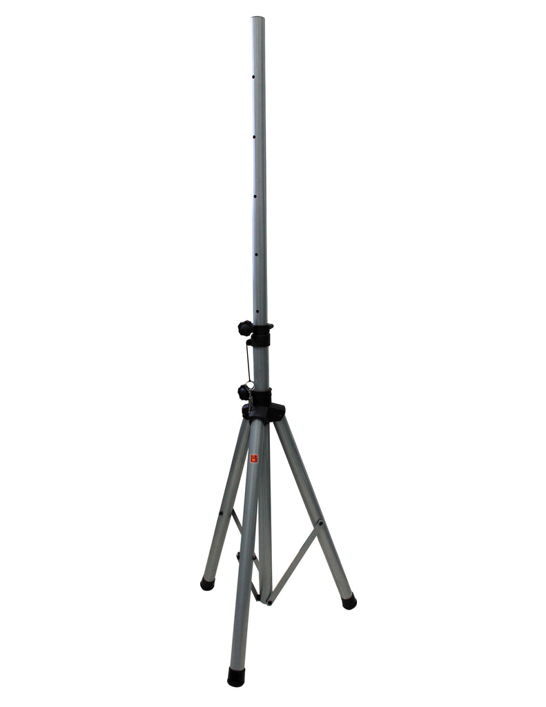 MR DJ SS350S Universal Silver Folding Tripod PRO PA DJ On Stage Speaker Stand