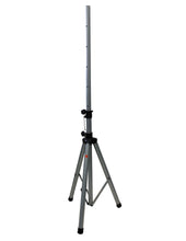 Load image into Gallery viewer, MR DJ SS350S Universal Silver Folding Tripod PRO PA DJ On Stage Speaker Stand