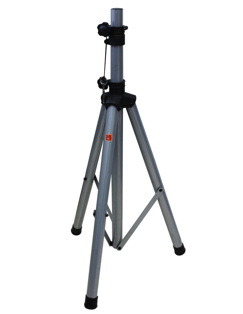 MR DJ SS350S Universal Silver Folding Tripod PRO PA DJ On Stage Speaker Stand