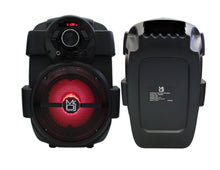 Load image into Gallery viewer, MR DJ 6.5&quot; Bluetooth Portable Rechargeable PA DJ Party Speaker USB/FM/LED MP3 Player