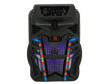 Load image into Gallery viewer, MR DJ BOSTON 8&quot; Portable Active Powered Bluetooth TWS Speaker with 2000 Watts MP3/USB/micro SD