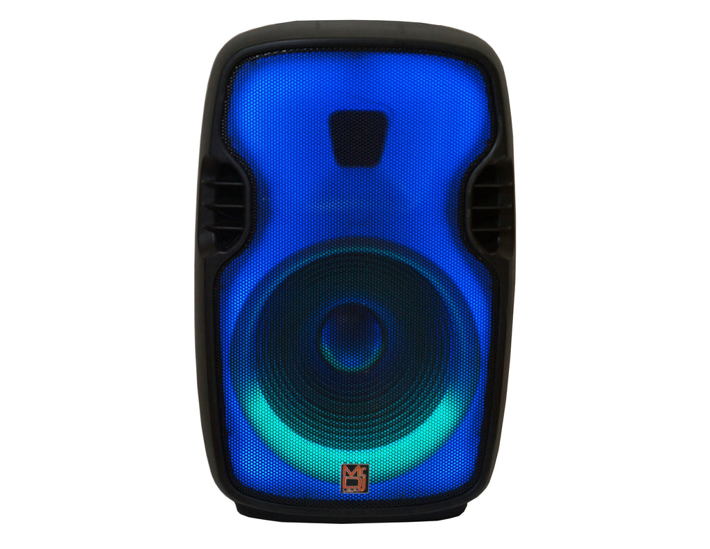 MR DJ FLAME3500LED Pro Portable 15” 2-Way Full-Range Powered/Active DJ PA Multipurpose Live Sound Loudspeaker