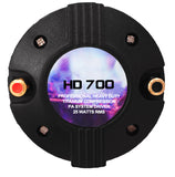 MR DJ HD700 700W PRO PA DJ High-Frequency Titanium Compression Horn Driver Tweeter