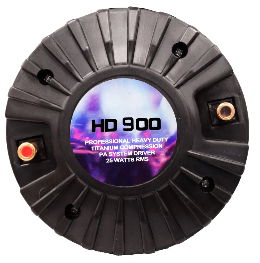 MR DJ HD900 5.3" 900W PRO PA DJ High-Frequency Titanium Compression Horn Driver Tweeter