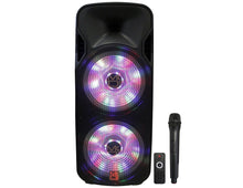 Load image into Gallery viewer, Mr. Dj LETS JUMP DJ215BT Dual 15&quot; 3WAY 5000W Max Power PA DJ Bluetooth Speaker