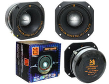 Load image into Gallery viewer, MR DJ HDT1000B 4&quot; 1000W Black High Compression Titanium Bullet Super Tweeter