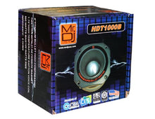 Load image into Gallery viewer, MR DJ HDT1000B 4&quot; 1000W Black High Compression Titanium Bullet Super Tweeter