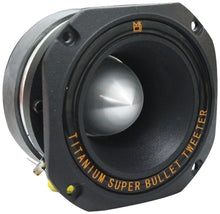 Load image into Gallery viewer, MR DJ HDT1000B 4&quot; 1000W Black High Compression Titanium Bullet Super Tweeter