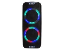 Load image into Gallery viewer, MR DJ PBX6500LED PRO PA DJ Dual 15” 3-Way Full-Range Powered/Active Live Sound Bluetooth Loud Speaker