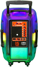 Load image into Gallery viewer, 2 MR DJ PL15FLAME 15&quot; Portable Translucent Bluetooth Speaker