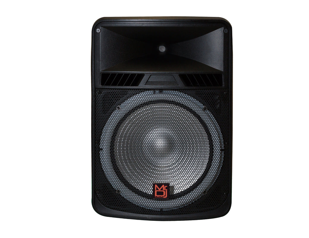 Pair of 18" Power Speaker Built-in Battery/Bluetooth/Amplifier/SD/USB/FM Radio