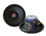 Mr. Dj PRODW2000 Subwoofer, Black 1200 Watt 15