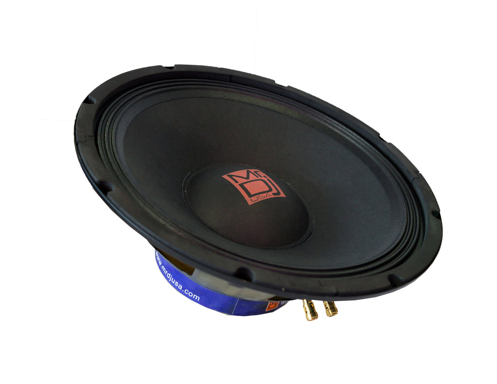 MR DJ PRODW1200 12" 1200W 40 Oz. 8-Ohms Universal PRO PA/DJ Raw Woofer Subwoofer