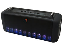 Load image into Gallery viewer, MR DJ SOUL Double 4&quot; Portable Power Active Bluetooth Rechargeable LED Light Speaker