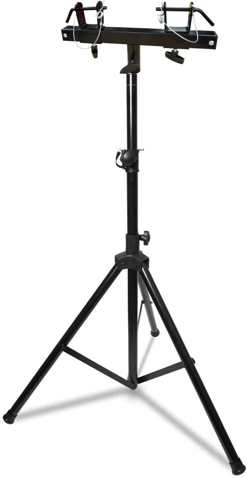 MR TRUSS DJ PRO Lighting Tripod Stand & Black Square Truss T-Bar Adapter