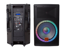 Load image into Gallery viewer, MR DJ SYNERGY15BAT 15&quot; 3500W Rechargeable PRO PA DJ Powered Loudspeaker Portable Speaker System