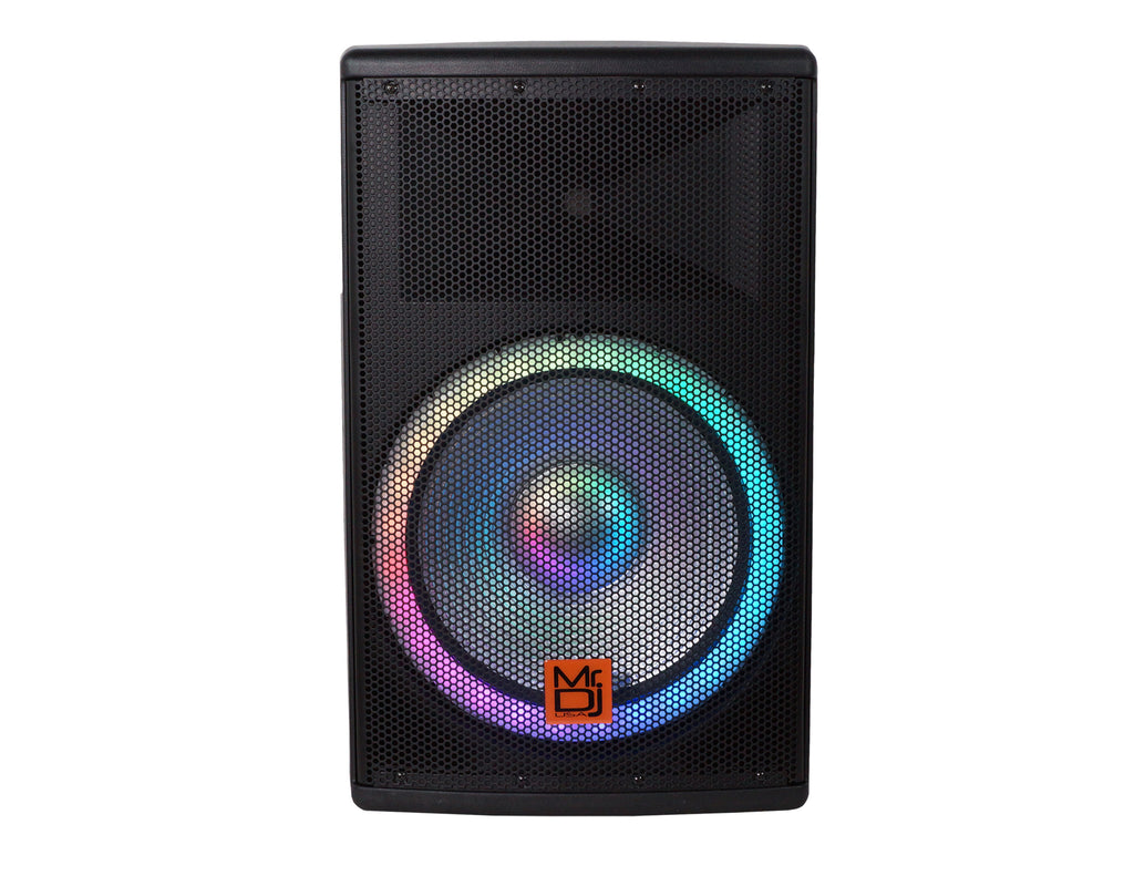 MR DJ SYNERGY15 15" 4500W PRO PA DJ Powered Loudspeaker Portable Speaker System