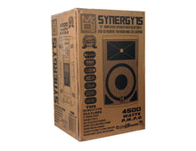 Load image into Gallery viewer, MR DJ SYNERGY15 15&quot; 4500W PRO PA DJ Powered Loudspeaker Portable Speaker System