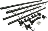 MR DJ LSBS10 10 Foot I-Beam Section Pro Audio DJ Light Lighting Portable Truss Section Add to Speaker stands or Extension