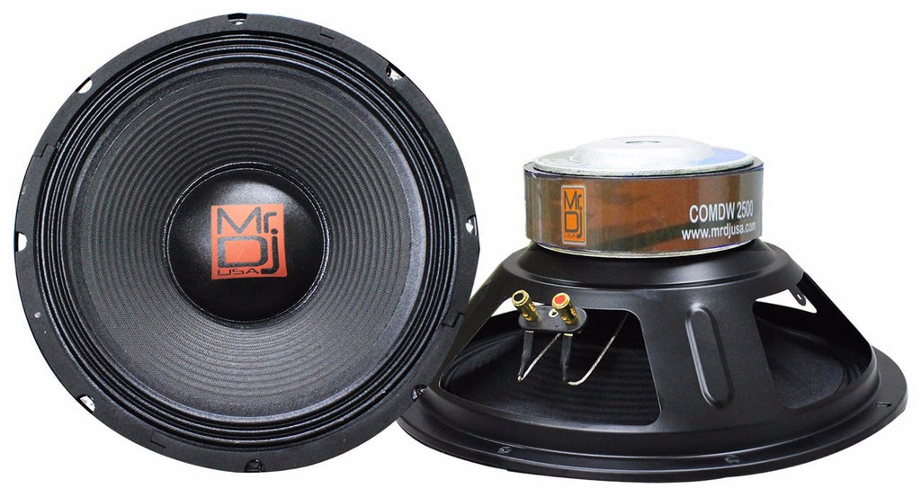 Mr. Dj COMDW3000 Subwoofer 15 Inches Pro DJ Subwoofer