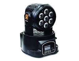 4 MR DJ LMH250 100W RGBW 7-LED Moving Head DJ Light