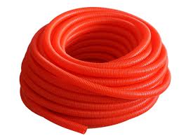 MR DJ DSLT38RD 100' 3/8" 10mm Red Split Wire Loom Conduit Tubing Sleeve Tube