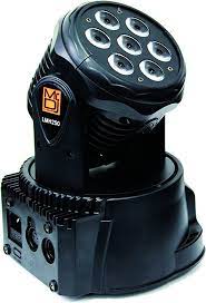 4 MR DJ LMH250 100W RGBW 7-LED Moving Head DJ Light