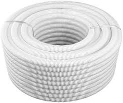 MR DJ DSLT34WH 100' 3/4" 19mm White Split Wire Loom Conduit Tubing Sleeve Tube