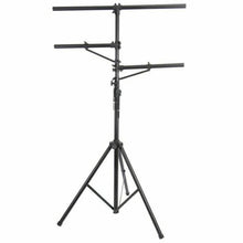 Load image into Gallery viewer, MR DJ LS-300 Heavy-Duty DJ Light Stand w/ Two Fixture Arms &amp; T-Bar